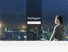 Tablet Screenshot of derbigum.com